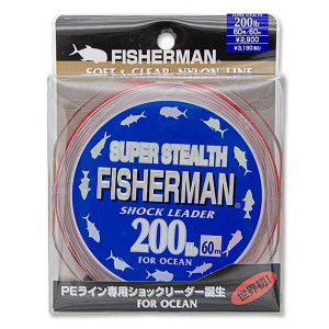 Шок лидер Fisherman Super Stealth Shock Leader 200Lb 60м
