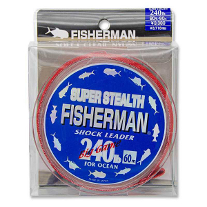 Шок лидер Fisherman Super Stealth Shock Leader 240Lb 60м