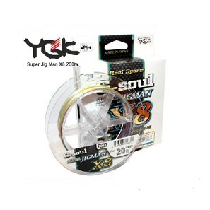 YGK G-SOUL SUPER JIG MAN X8 (200м)