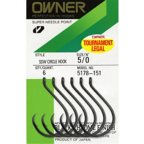 OWNER SSW CIRCLE HOOK 5178