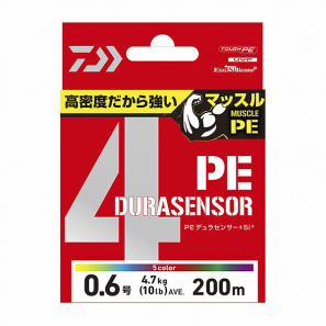 DAIWA UVF PE DURASENSOR X4+SI2 5COL 200m