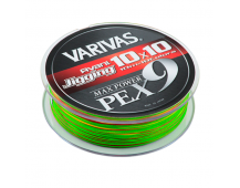 Плетеный шнур Varivas Avani Jigging 10x10 Max Power PE X9 #6 90lb 600m