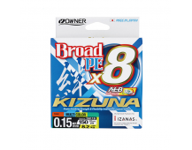 Шнур Owner Kizuna Broad PEx8 300m 0.42mm multicolor