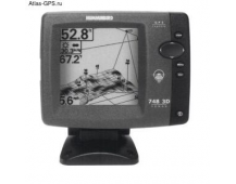 Шестилучевой эхолот Humminbird Fishfinder 748 3D