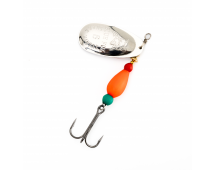 Блесна Kamchatka Salmon 37гр цв.Оранжевый/Серебристый (ручной работы)